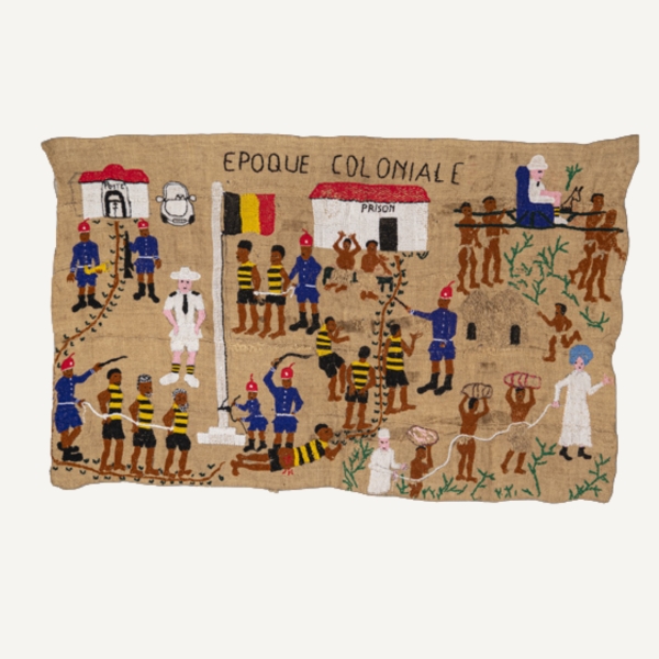 Afbeelding Expo Lucie Kamuswekera - Geborduurd verleden, verbeelde toekomst in Congo