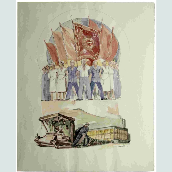 Guldenboek Textielarbeiderscentrale België 1954 