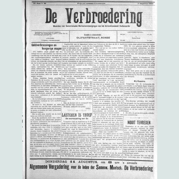 De Verbroedering (12-32-19100807)