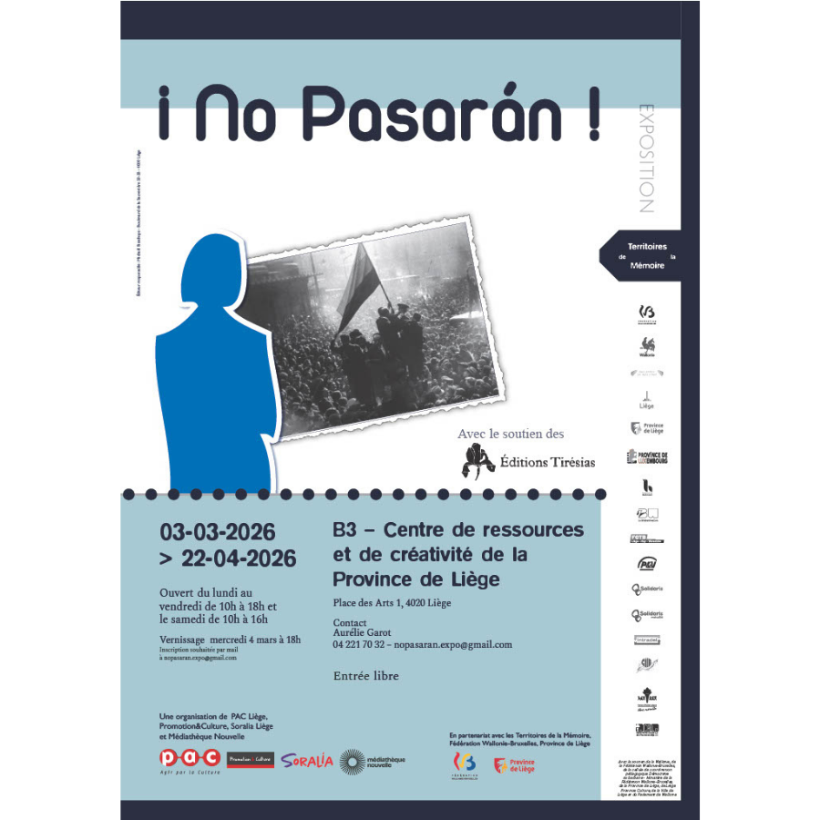 Pac Liège - Affiche expo No Pasaran