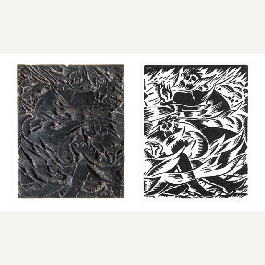 Houtblokken Frans Masereel