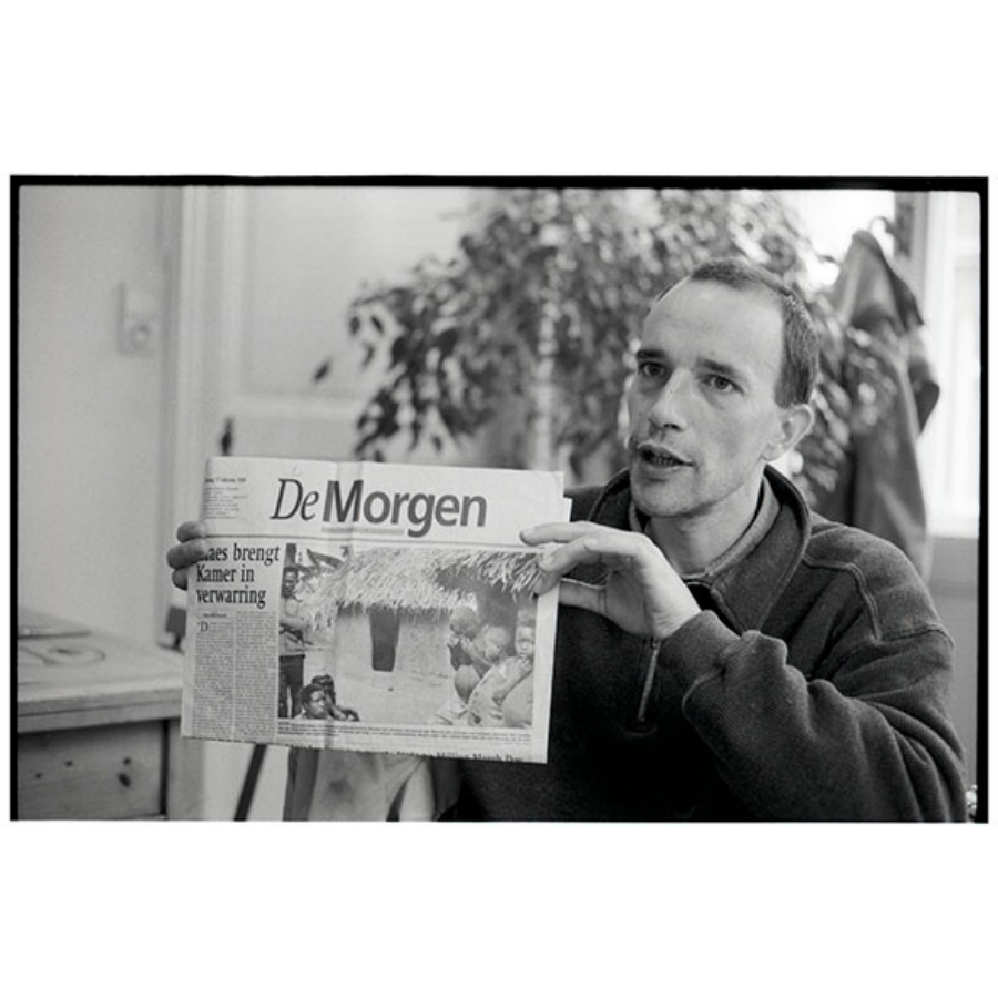 Filip Claus in 1996 (© Walter De Mulder)