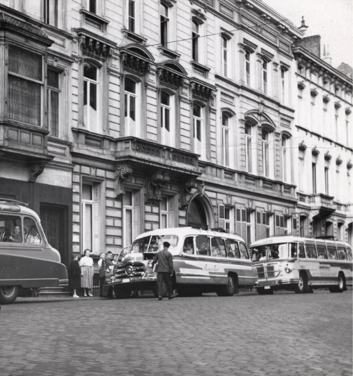 Gevel in de Bagattenstraat vorige eeuw