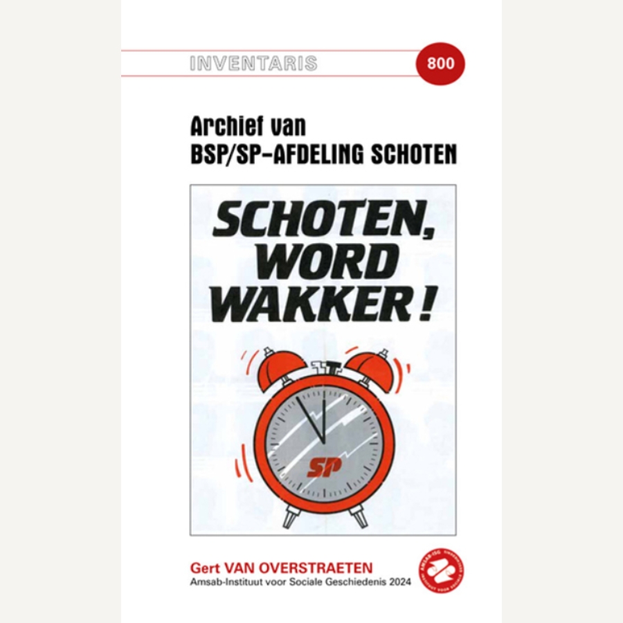 Inventaris van het archief van BSP/SP-afdeling Schoten