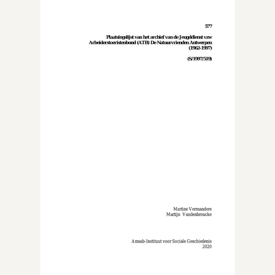 Jeugddienst (ATB) De Natuurvrienden