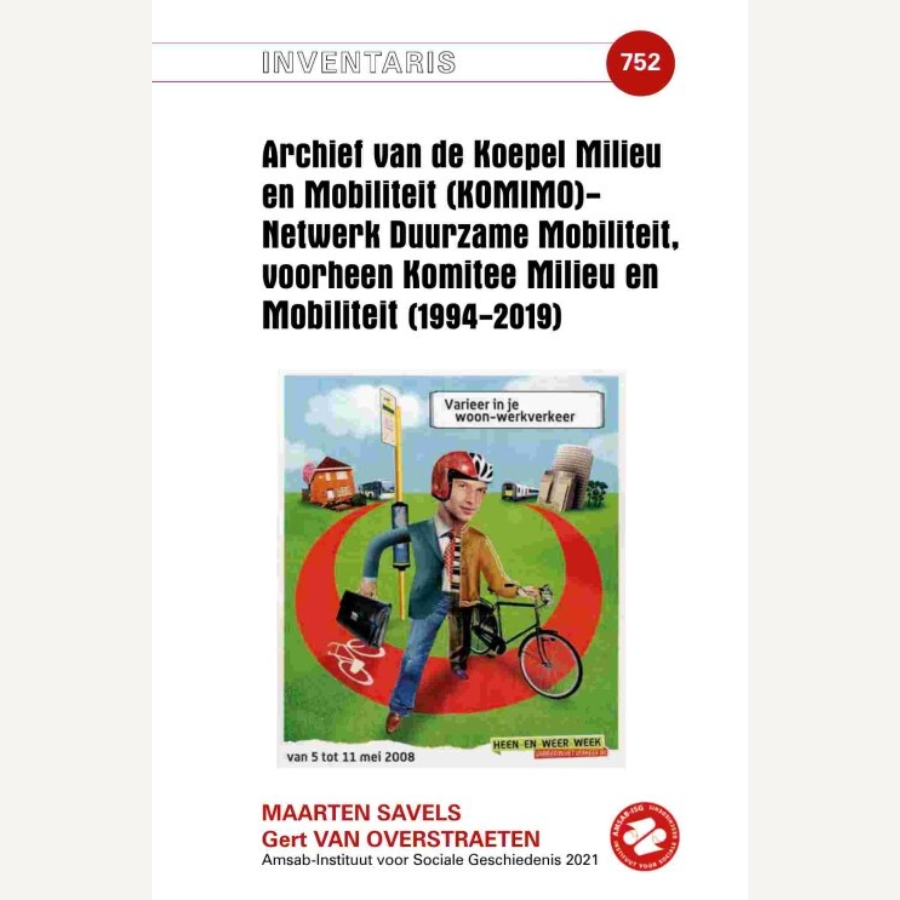 Voorpagina inventaris KOMIMO