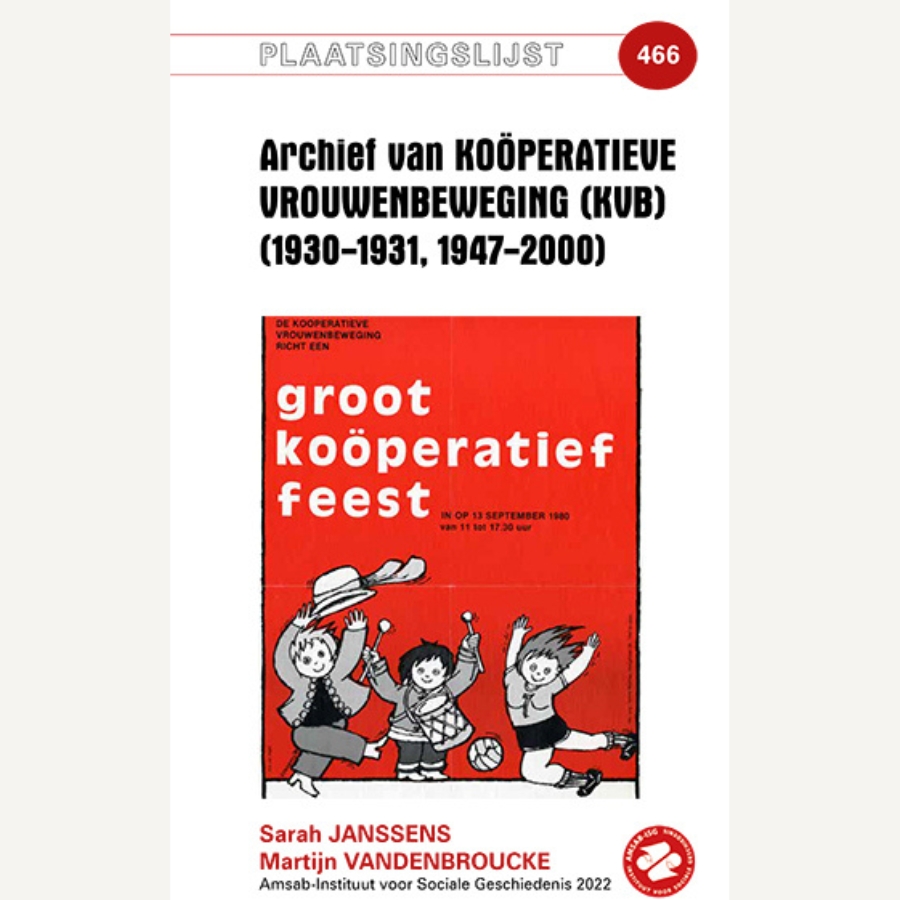 Plaatsingslijst Koöperatieve Vrouwenbeweging (KVB)