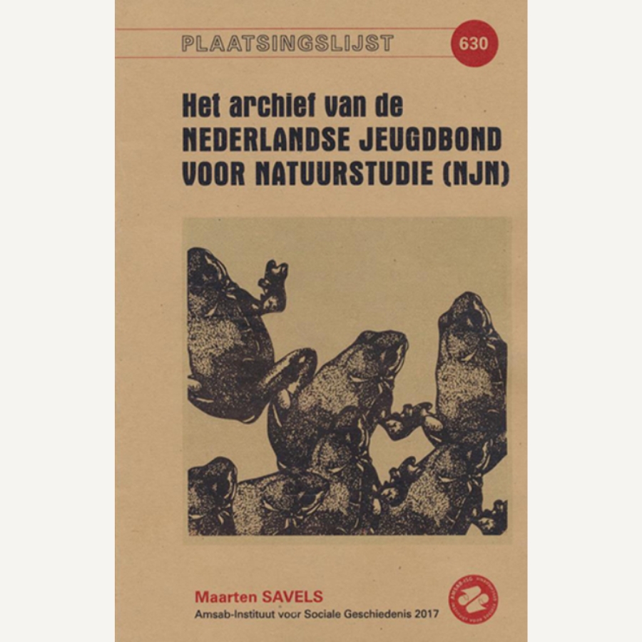 Plaatsingslijst van het archief van de Nederlandse Jeugdbond voor Natuurstudie