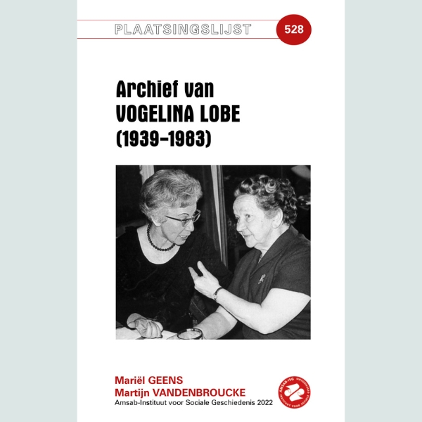 Plaatsingslijst archief Vogelina Lobe